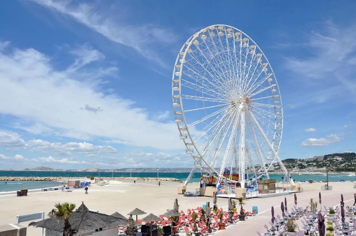 Appartement Au Bor De Mer Marseilles Exterior foto